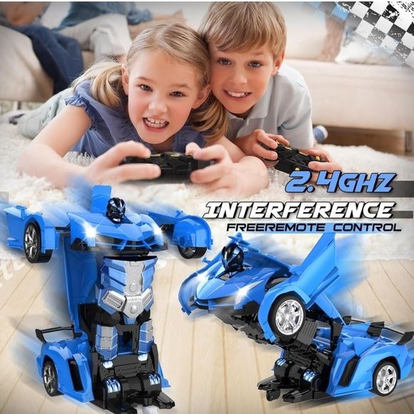 Britik Transformer Remote Control Car Toy for Kids - new/open box