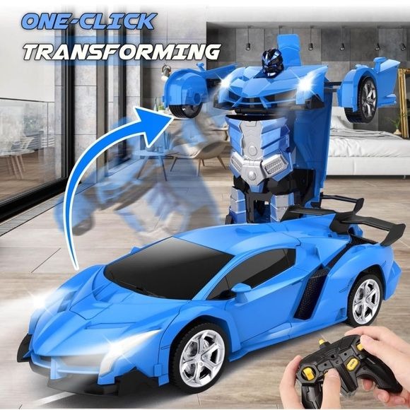 Britik Transformer Remote Control Car Toy for Kids - new/open box