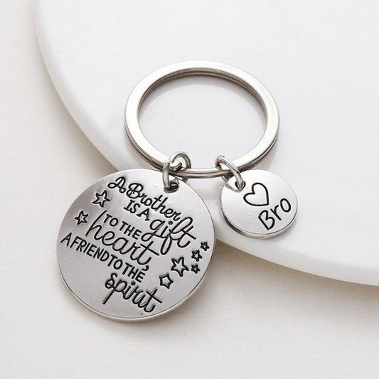 A Brother is a Gift Keychain