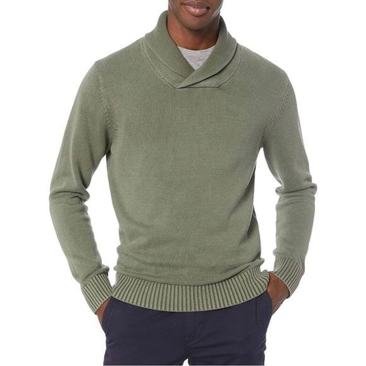 Goodthreads soft cotton shawl collar sweater XS nwt